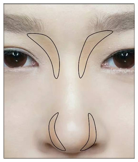南阳彩贝化妆学校分享完美鼻型的化妆技巧